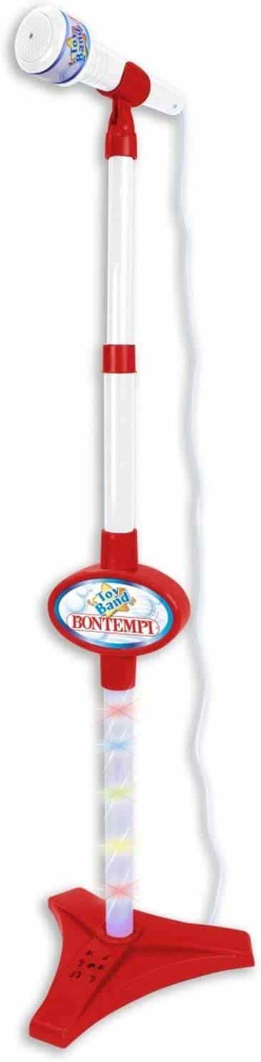Microfono da palco con effetti luminosi Bontempi-3322
