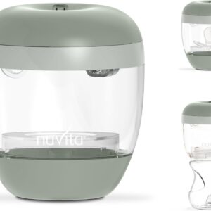MellyPLus 2 Sterilizzatore Portatile per Ciuccio, Paracapezzoli, Tettarelle e Biberon UV 1556 Nuvita - immagine 1