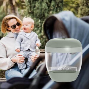 MellyPLus 2 Sterilizzatore Portatile per Ciuccio, Paracapezzoli, Tettarelle e Biberon UV 1556 Nuvita - immagine 3