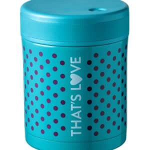 Thermos in acciaio per la pappa 1000 ml BLUE That's Love-0