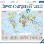 Mappamondo politico Puzzle 1000 pz Ravensburger 156528-0
