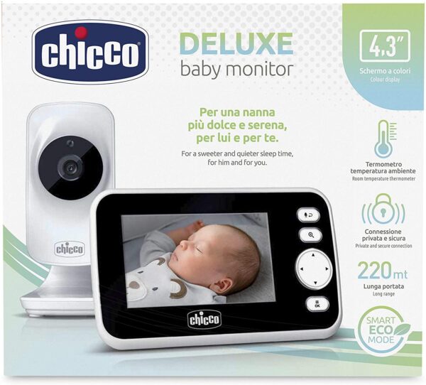 Video baby monitor deluxe Chicco 0101580-4893
