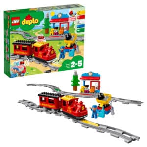 Treno a Vapore con locomotiva Lego Duplo 10874-0