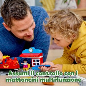 Treno a Vapore con locomotiva Lego Duplo 10874-5738