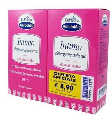 AmidoMio Intimo detergente Delicato 200+200 ml Euphidra-0