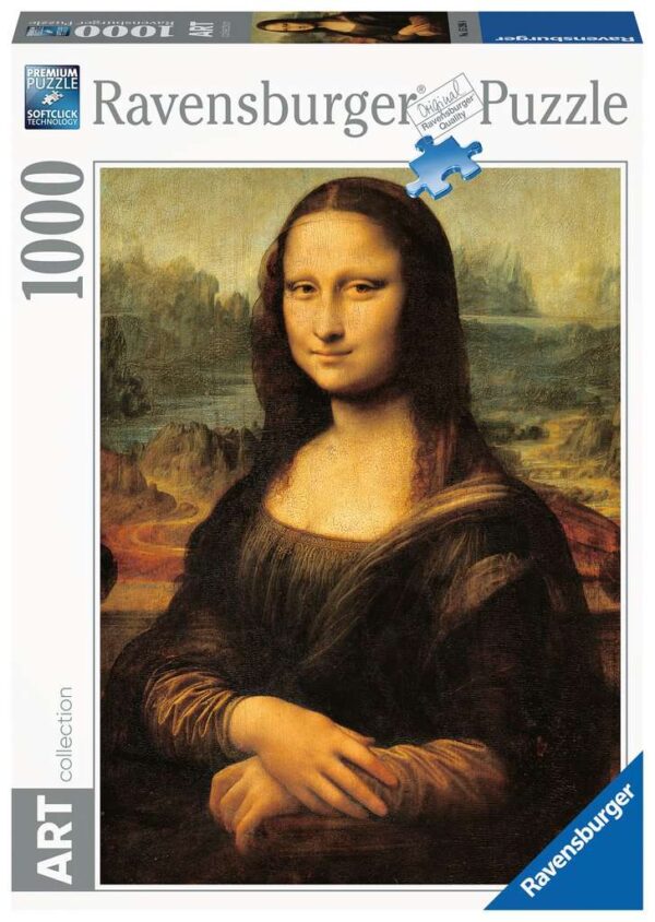 Leonardo da Vinci: La Gioconda Puzzle 1000 pezzi Ravensburger 152964-0