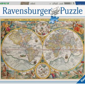 Mappamondo Storico Puzzle 1500 Pz Ravensburger 16381-0