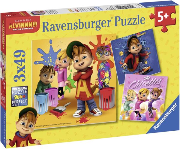Alvin Puzzle 3x49 pezzi Ravensburger 080441-0