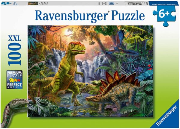 L'oasi dei Dinosauri Puzzle 100 pezzi XXL Ravensburger 128884-0