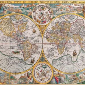 Mappamondo Storico Puzzle 1500 Pz Ravensburger 16381-8069