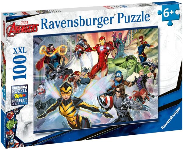 Avengers Puzzle 100 pezzi XXL Ravensburger 132614-7920