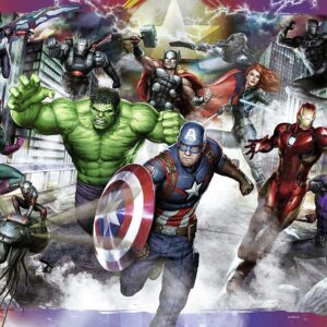 Avengers Puzzle 100 pezzi XXL Ravensburger 107711-7912