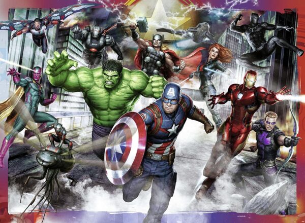 Avengers Puzzle 100 pezzi XXL Ravensburger 107711-7912