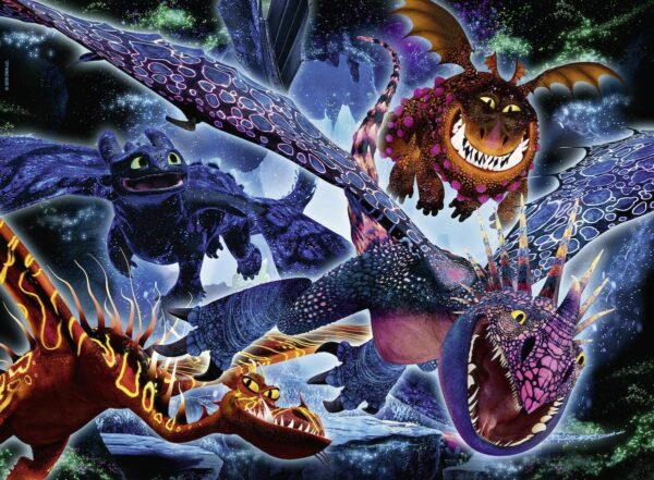 Dragon B Puzzle 100 pezzi XXL Ravensburger 137107-7884