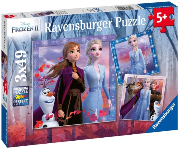 Frozen II Puzzle 3x49 pezzi Ravensburger 050116-7703