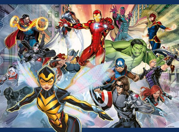 Avengers Puzzle 100 pezzi XXL Ravensburger 132614-7921