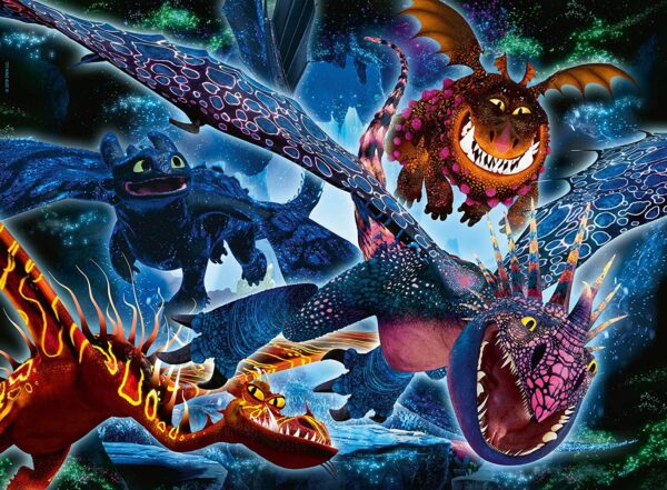 Dragon B Puzzle 100 pezzi XXL Ravensburger 137107-7885