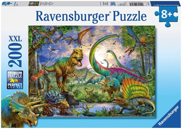 Nel Regno dei Giganti-Dinosauri Puzzle 200 pezzi XXL Ravensburger 127184-7953