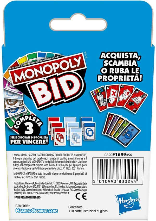 Monopoly BID Hasbro F1699-7616