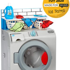 First Washer-Dryer Lavatrice Interattiva e Realistica con Suoni Little Tikes-13382