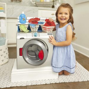 First Washer-Dryer Lavatrice Interattiva e Realistica con Suoni Little Tikes-13383