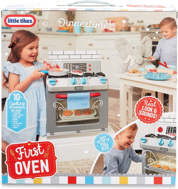 First Oven Forno Interattivo e Realistico con Suoni Little Tikes-13379