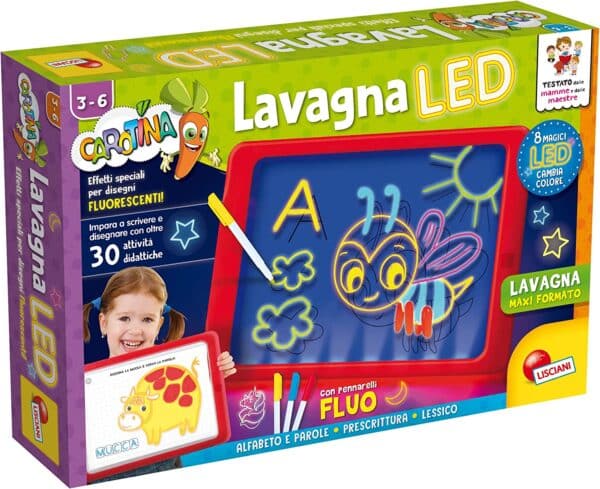 Lavagna Led Carotina Lisciani 77441-0 Lavagna Led Carotina Lisciani 77441-0