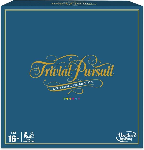 Trivial Pursuit Classico Gioco di Società Hasbro C1940-0 Trivial Pursuit Classico Gioco di Società Hasbro C1940-0