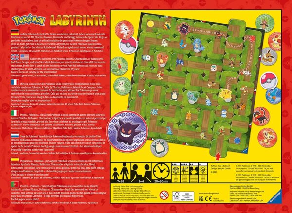 Labirinto Pokemon Ravensburger 269495-13674