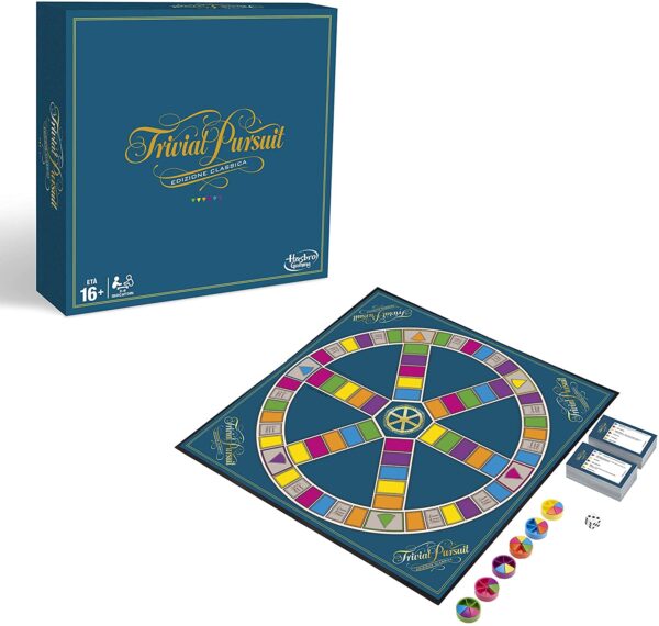 Trivial Pursuit Classico Gioco di Società Hasbro C1940-13770