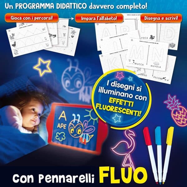Lavagna Led Carotina Lisciani 77441-16292