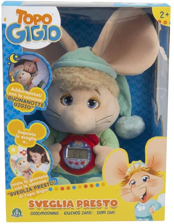 Topo Gigio Sveglia Presto Grandi Giochi TPG18000-0