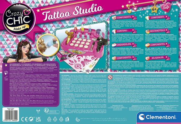 Crazy Chic Tattoo Studio Clementoni 18602-15164