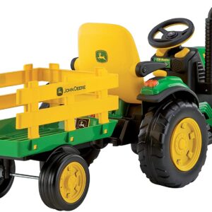 Trattore Elettrico John Deere Ground Force con Rimorchio Peg Perego IGOR0047-15734
