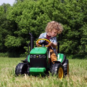 Trattore Elettrico John Deere Ground Force con Rimorchio Peg Perego IGOR0047-15736