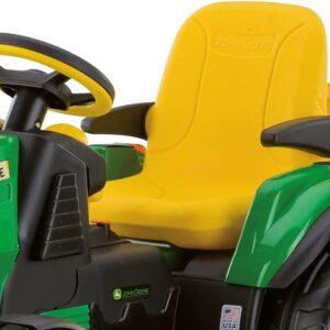 Trattore Elettrico John Deere Ground Force con Rimorchio Peg Perego IGOR0047-15728