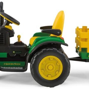 Trattore Elettrico John Deere Ground Force con Rimorchio Peg Perego IGOR0047-15729