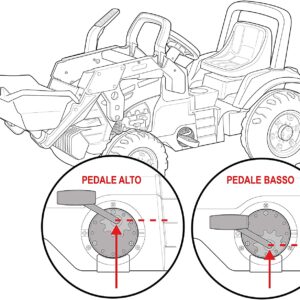Trattore a Pedali Maxi Diesel Tractor Peg Perego IGCD0551 -15761
