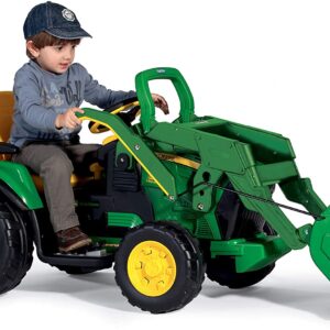 Trattore Elettrico John Deere Ground Loader Peg Perego IGOR0068-15748