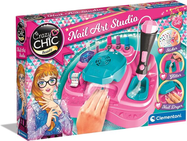 Crazy Chic Nail Art Studio Clementoni 18730-0