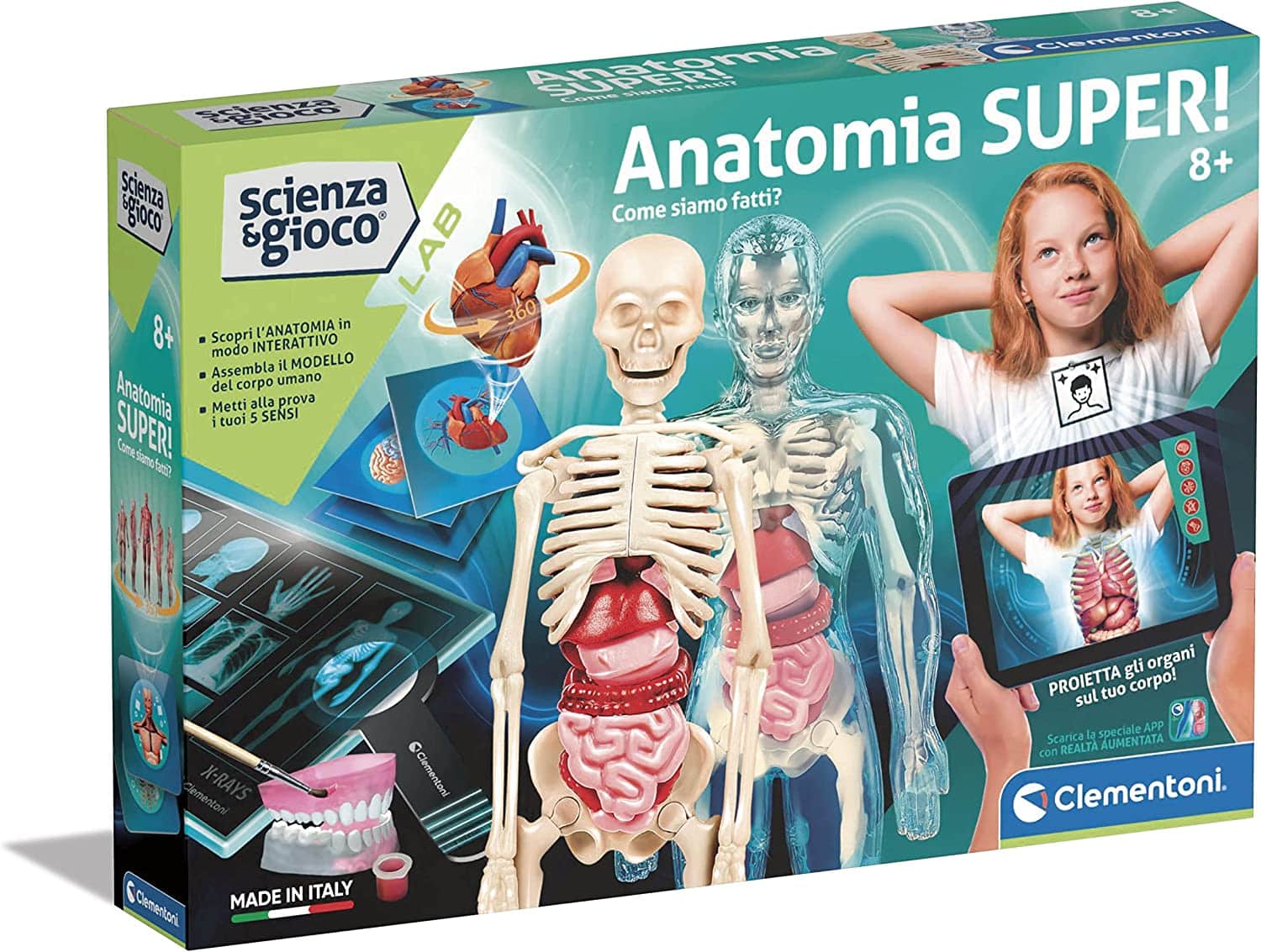 Anatomia Super Scienza&Gioco Clementoni 19299-0
