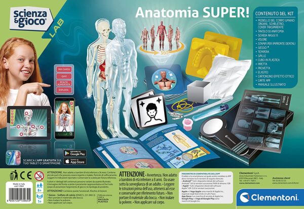 Anatomia Super Scienza&Gioco Clementoni 19299-16045