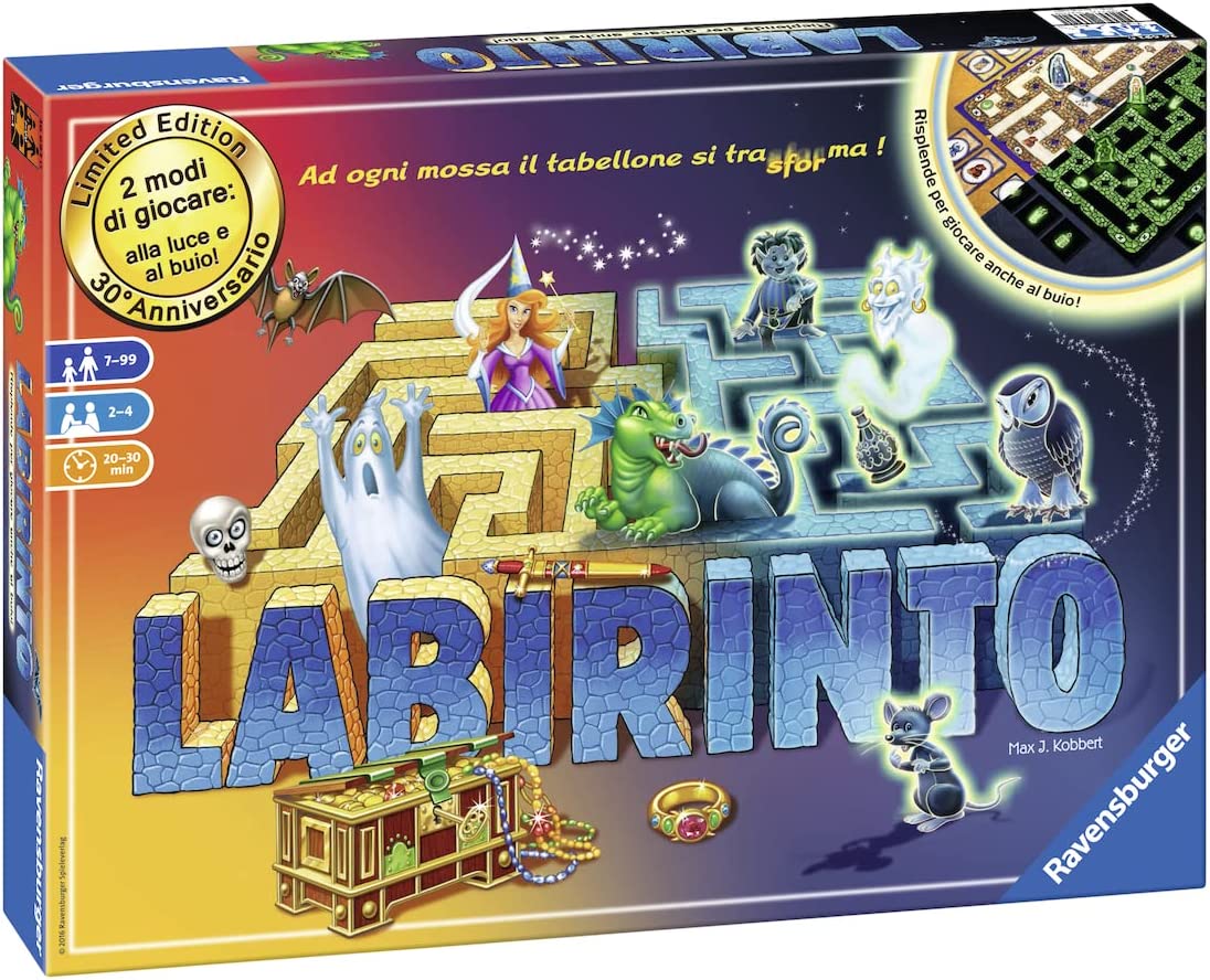 Labirinto Magico Glow in The Dark Ravensburger 266920-0