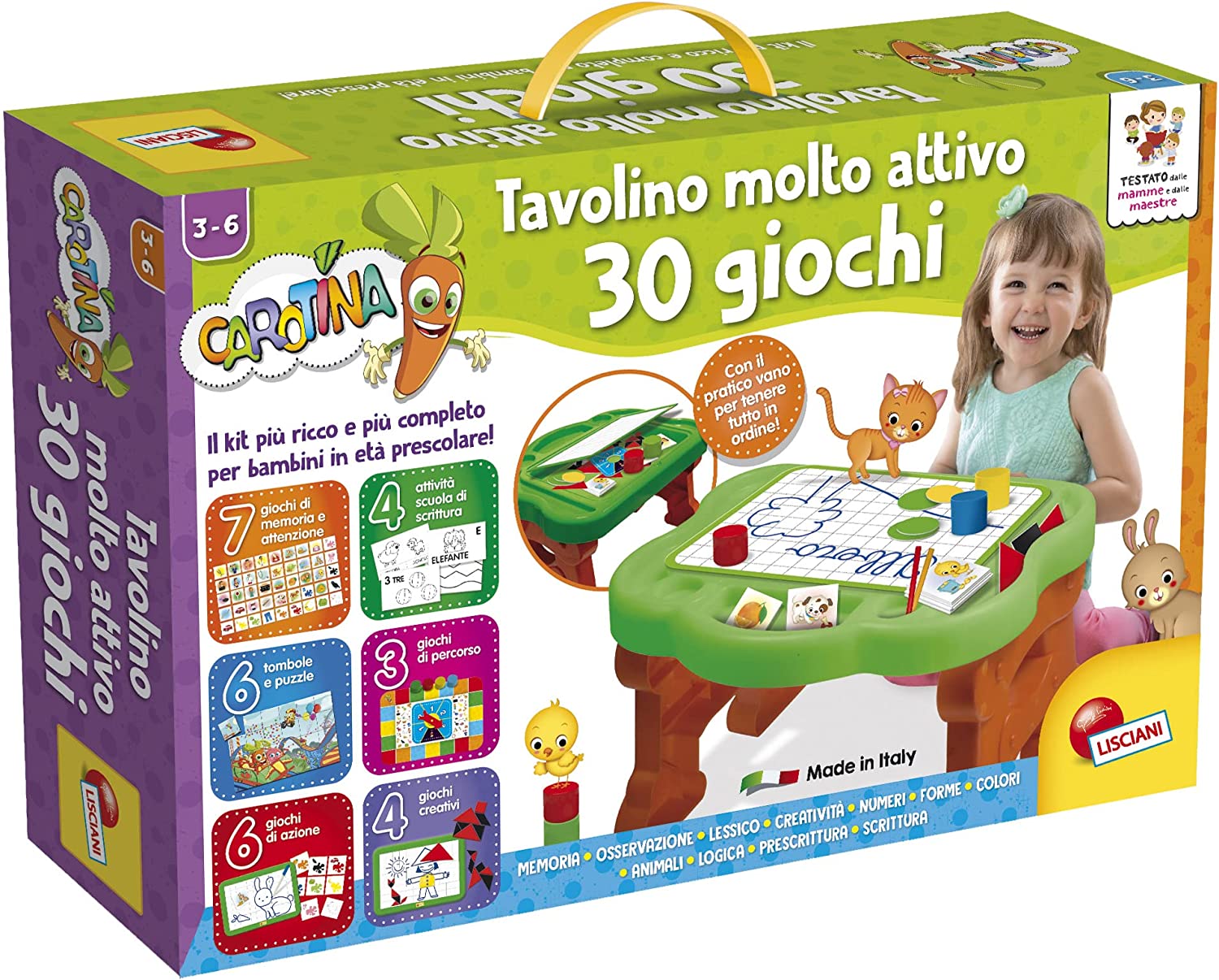 Tavolino Molto Attivo 30 Giochi Lisciani 97128-0