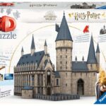 Puzzle 3D Harry Potter Castello Di Hogwarts Sala Grande Ravensburger 112593 -0