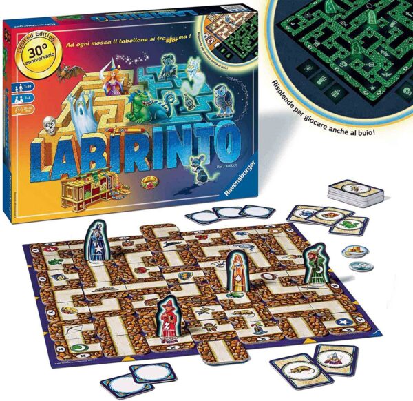 Labirinto Magico Glow in The Dark Ravensburger 266920-16184