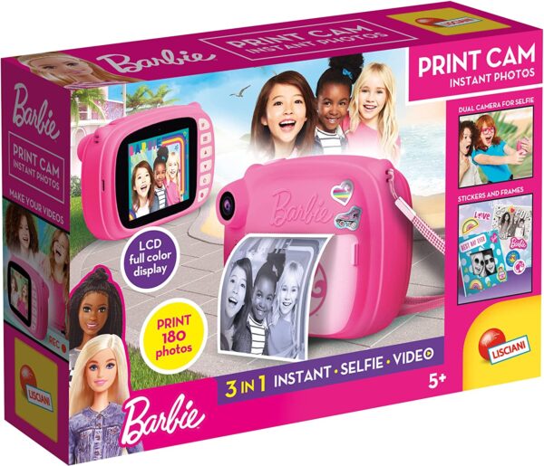 Barbie Print Cam Hi-Tech Lisciani 97050-16279