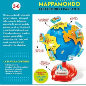 Il Mio Primo Mappamondo Elettronico Parlante Clementoni - immagine 3