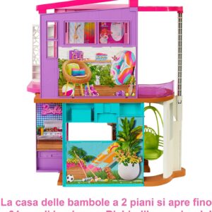 Barbie Casa Di Malibu Vacation House 106 cm Mattel HCD50-16735