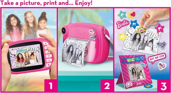Barbie Print Cam Hi-Tech Lisciani 97050-16281